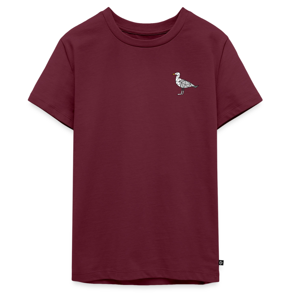 Möwe - Teenager Premium T-Shirt - Burgunderrot