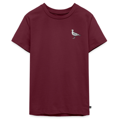 Möwe - Teenager Premium T-Shirt - Burgunderrot