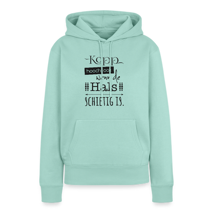 Damen Premium Hoodie - Kopp hooch - Mint 