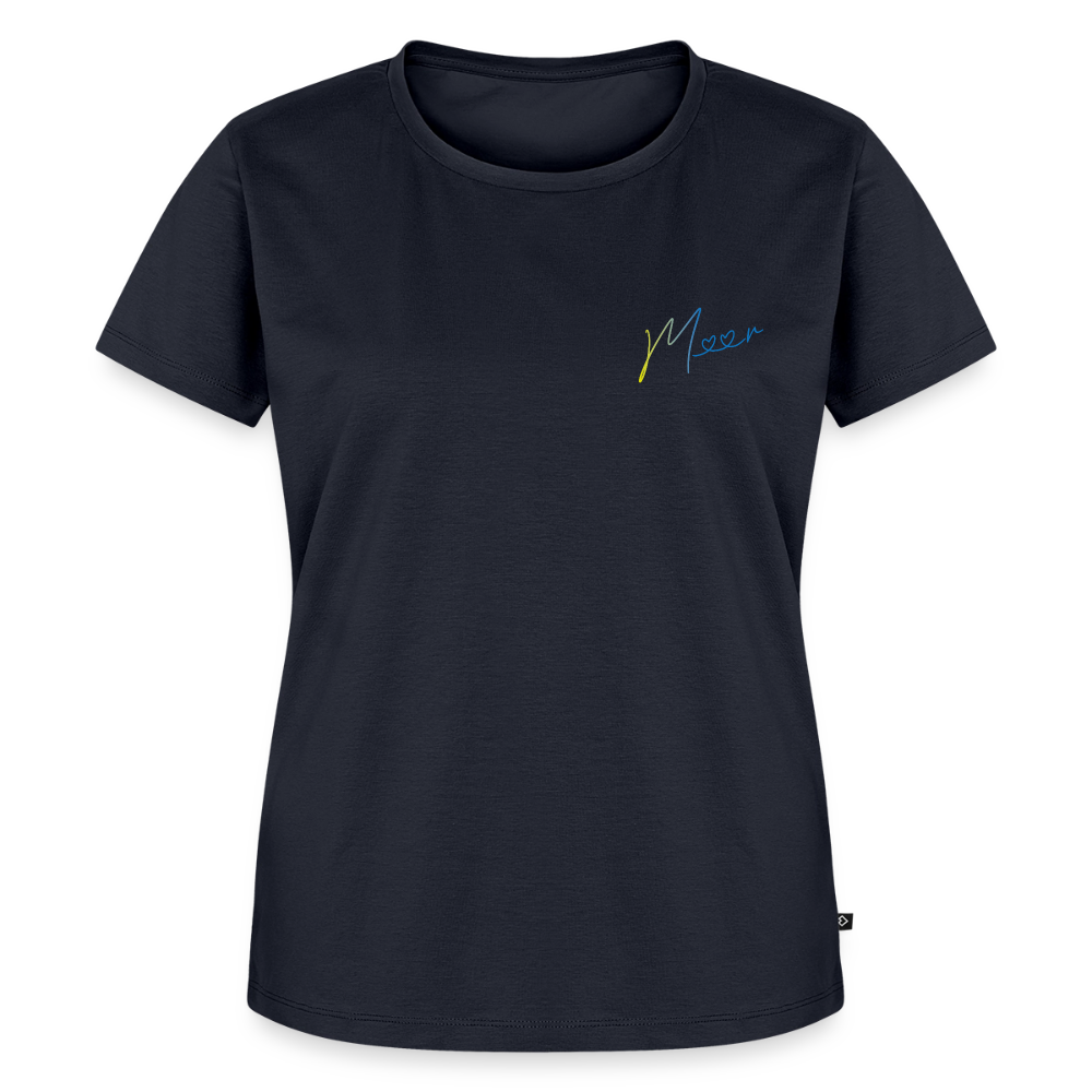 Damen Premium Bio T-Shirt - Meer - Navy