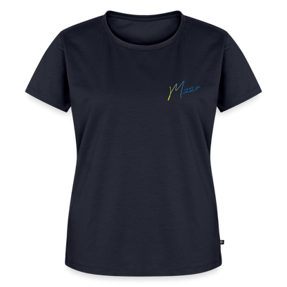 Damen Premium Bio T-Shirt - Meer - Navy