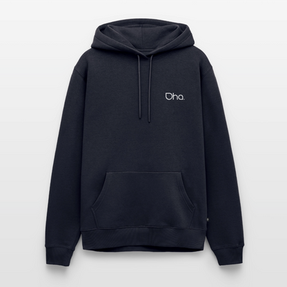 Oha (weiß) - Herren Premium Hoodie - Navy