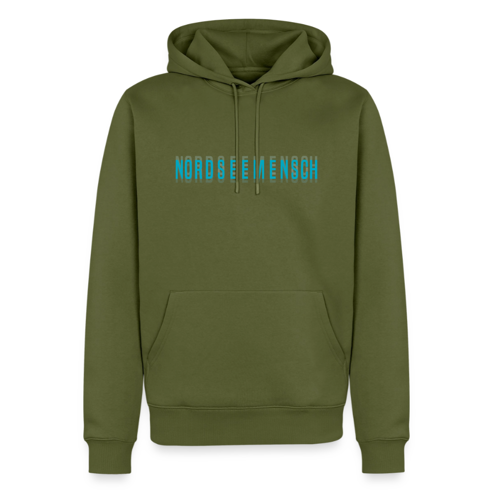 Nordseemensch - Herren Premium Hoodie - Khaki