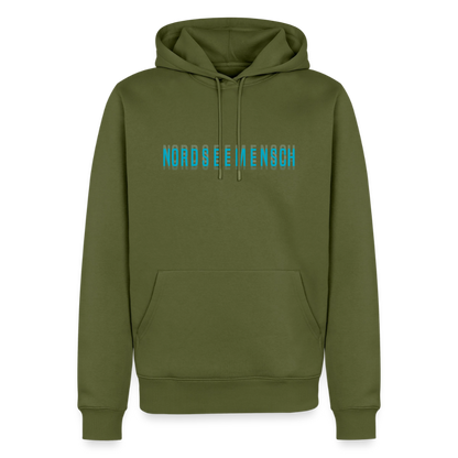 Nordseemensch - Herren Premium Hoodie - Khaki