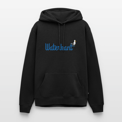 Herren Premium Hoodie - Waterkant - Schwarz