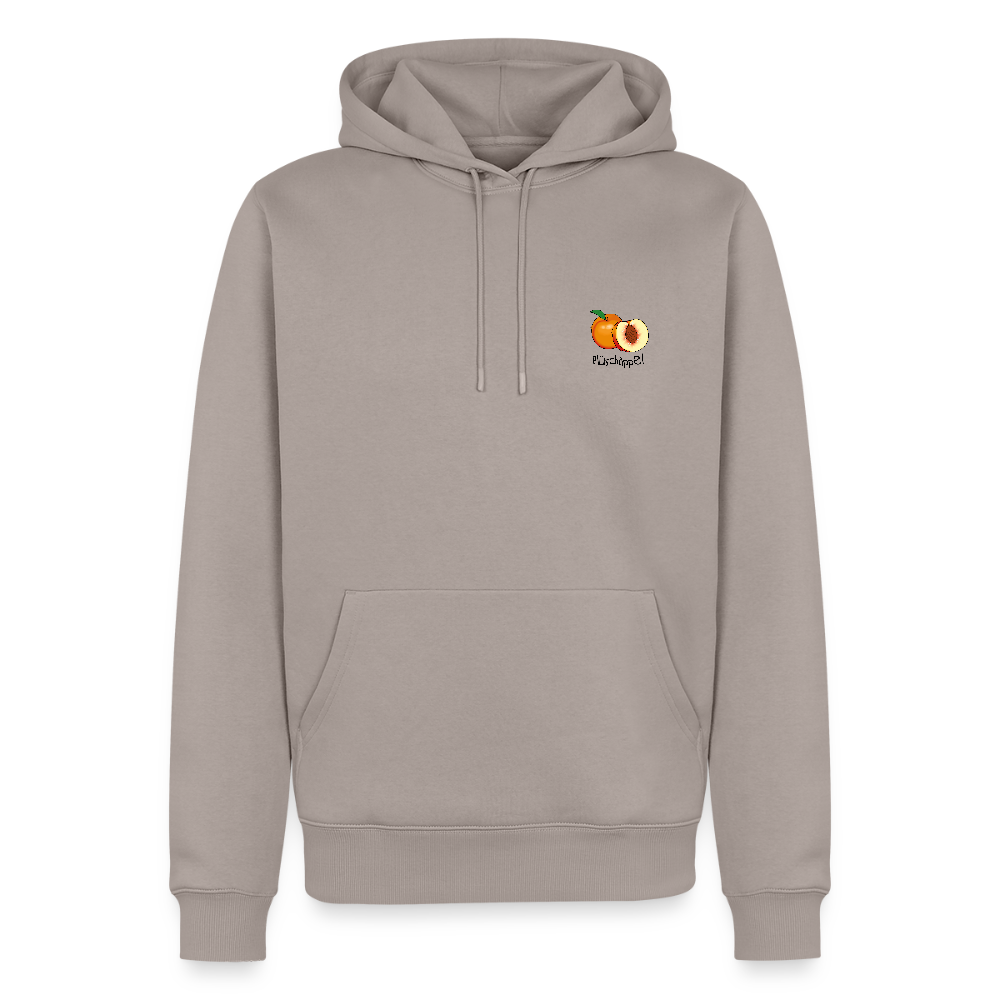 Herren Premium Hoodie - Plüschappel - Taupe