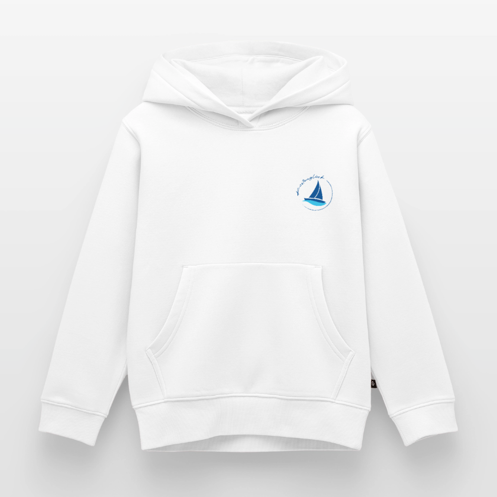 Kinder/Teenager Premium Hoodie "Küstenglück - Weiß