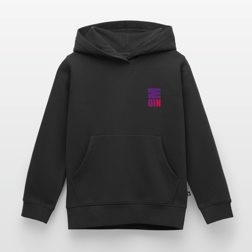 Kinder/Teenager Premium Hoodie "Moin" - Schwarz