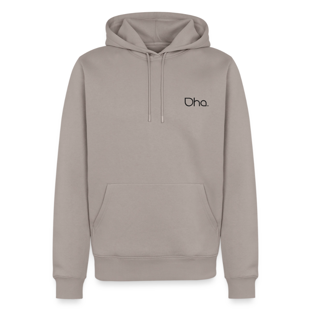 Oha Herren Premium Hoodie - Taupe