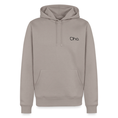 Oha Herren Premium Hoodie - Taupe