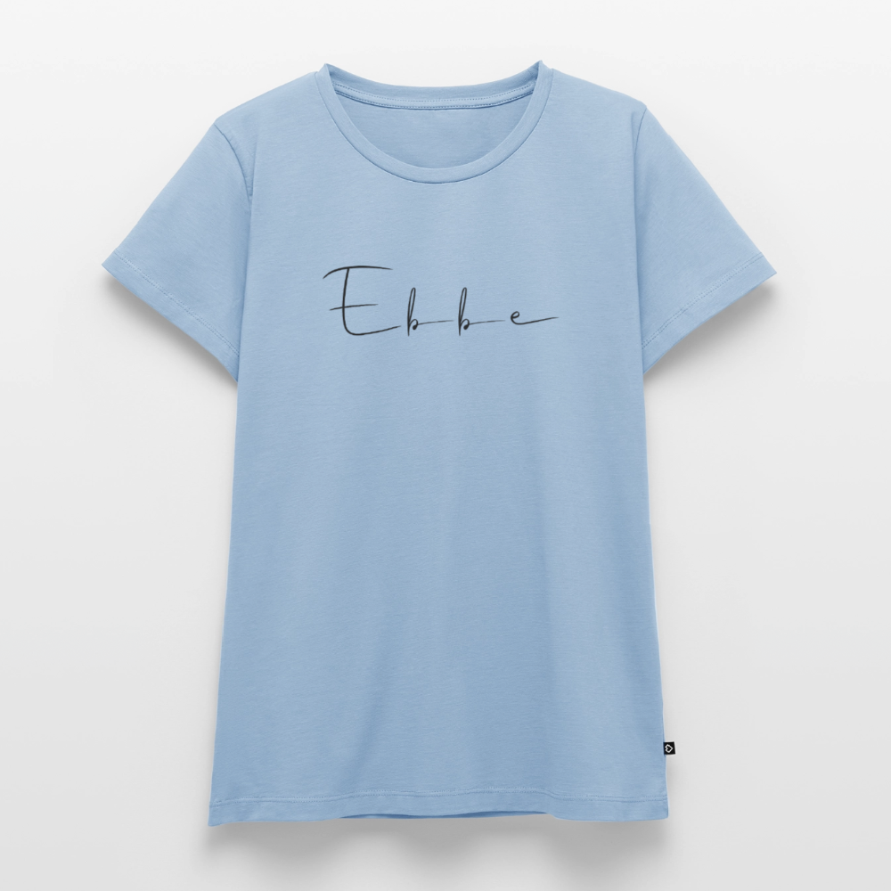 Ebbe - Damen Premium Bio T-Shirt - Hellblau