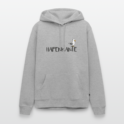 Hafenkante - Herren Premium Hoodie - Grau meliert