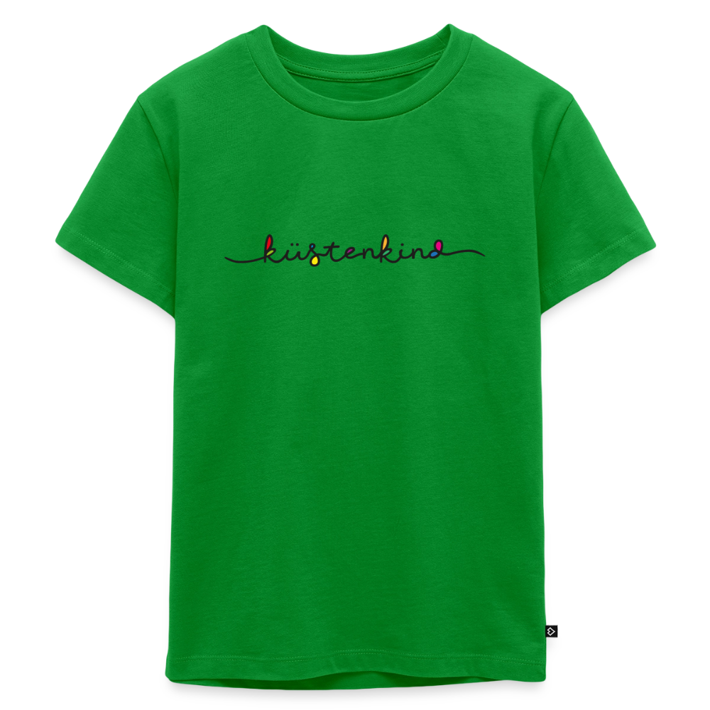 Kinder Premium T-Shirt "Küstenkind" - Grün