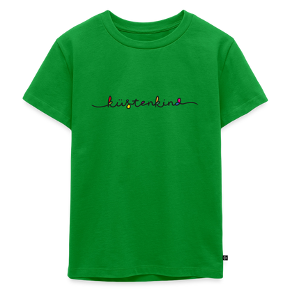 Kinder Premium T-Shirt "Küstenkind" - Grün
