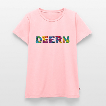 Damen Premium Bio T-Shirt - Deern - Rosa