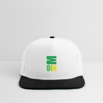Snapback Cap - Moin Grün - Weiß/Schwarz