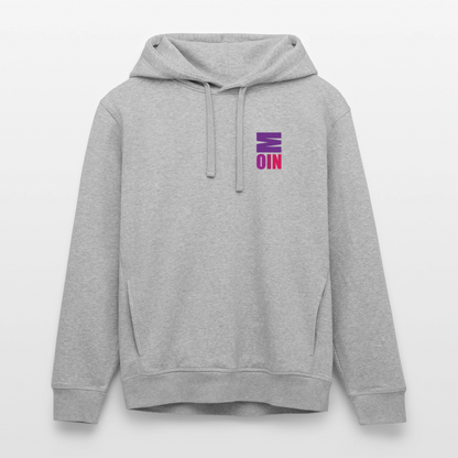 Unisex Bio-Hoodie - Moin - Grau meliert