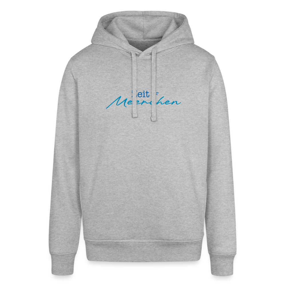 Unisex Bio-Hoodie -Zeit für Meerchen - Grau meliert