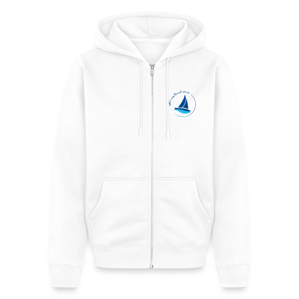 Küstenzeit - Herren Premium Kapuzenjacke - Weiß