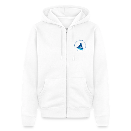 Küstenzeit - Herren Premium Kapuzenjacke - Weiß