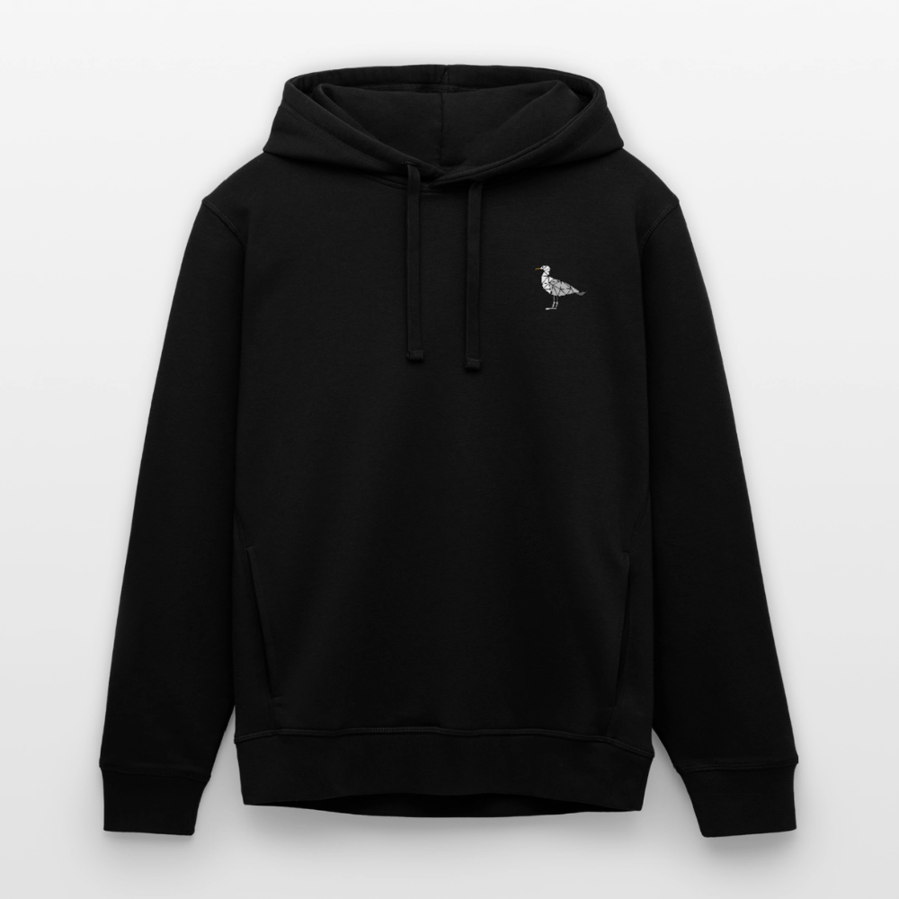 Möwe - Unisex Bio-Hoodie - Schwarz