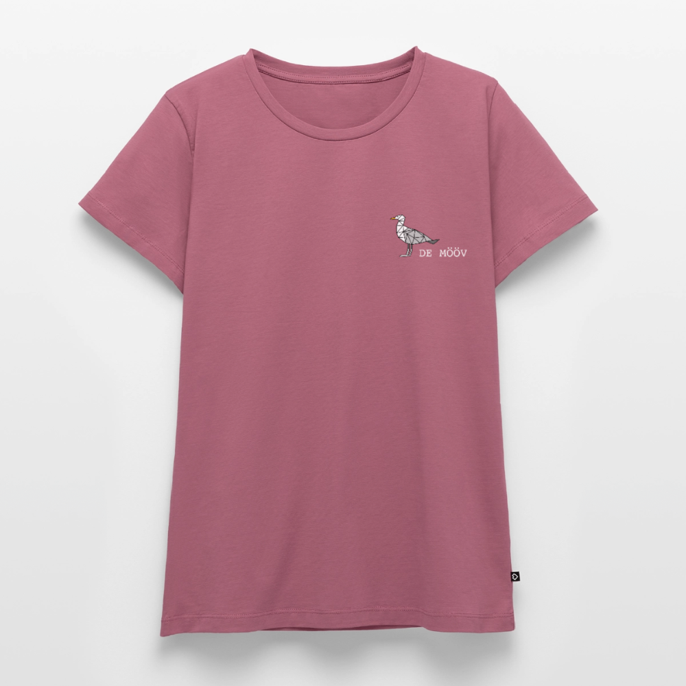 Damen Premium Bio T-Shirt - de Mööv (weiss) - Mauve