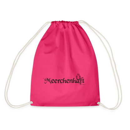 Meerchenhaft Turnbeutel - Fuchsia
