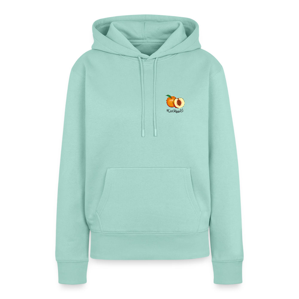 Damen Premium Hoodie - Plüschappel - Mint 