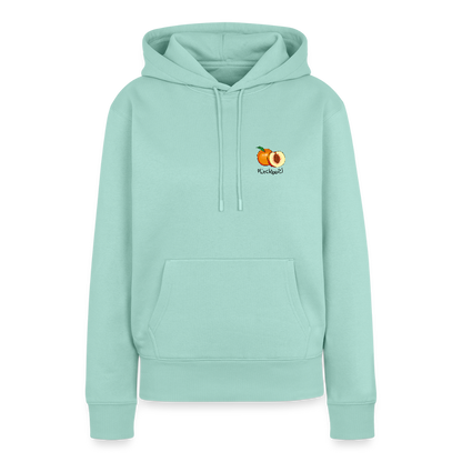 Damen Premium Hoodie - Plüschappel - Mint 