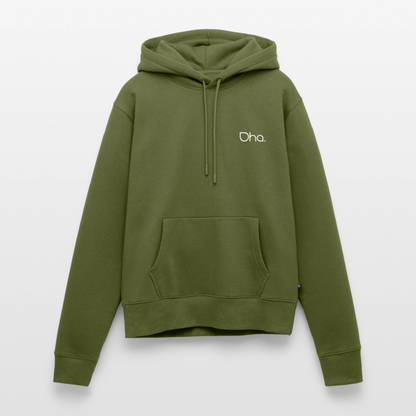 Oha (weiß) - Damen Premium Hoodie - Khaki