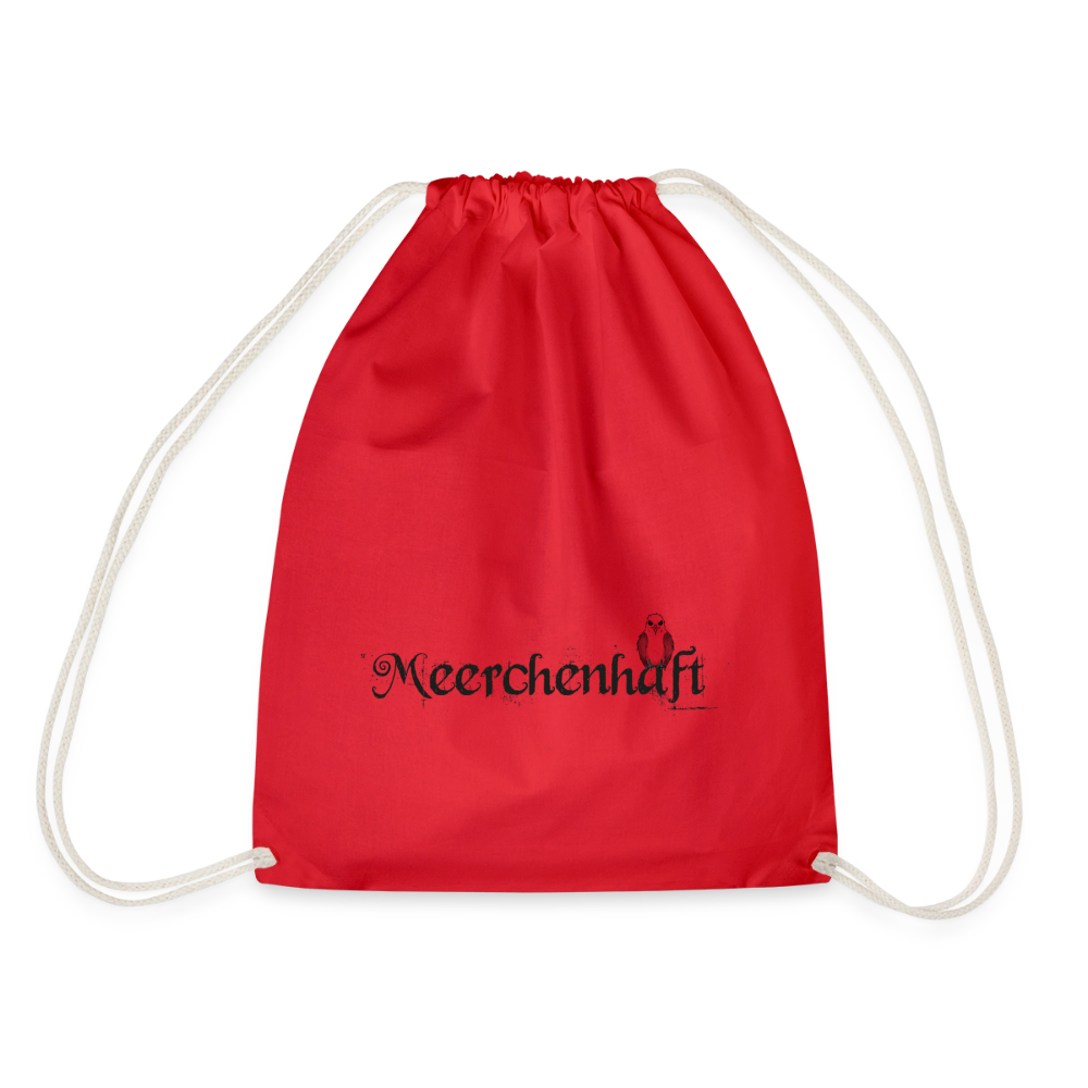 Meerchenhaft Turnbeutel - Rot
