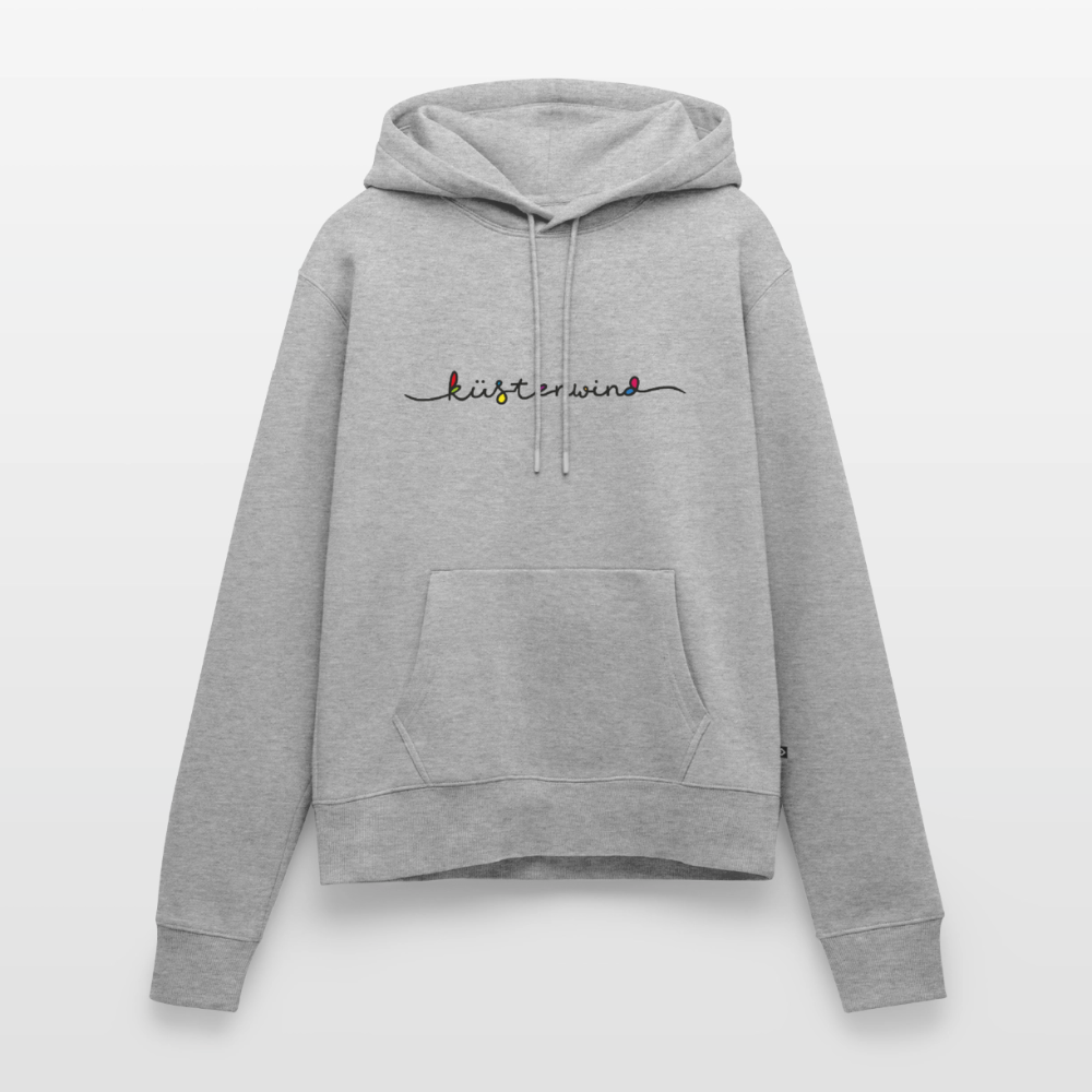 Küstenwind - Damen Premium Hoodie - Grau meliert