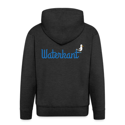 Männer Premium Kapuzenjacke - Waterkant - Anthrazit