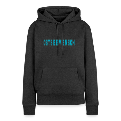 Ostseemensch - Damen Premium Hoodie - Anthrazit meliert