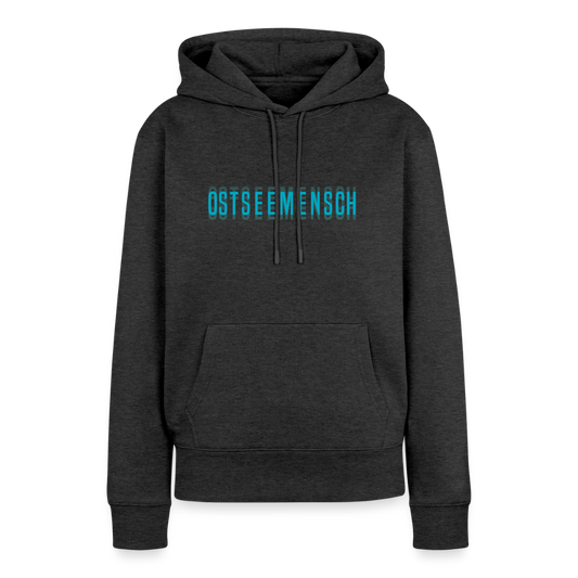 Ostseemensch - Damen Premium Hoodie - Anthrazit meliert