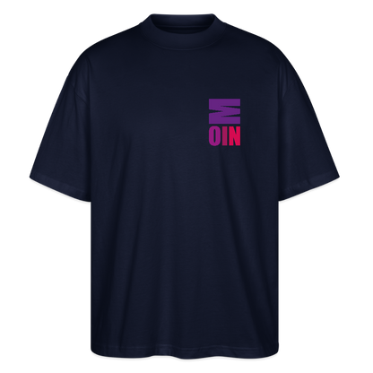Unisex Oversize Bio-T-Shirt - Moin - Navy