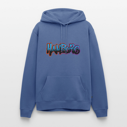 Herren Premium Hoodie - Hamburg - Taubenblau