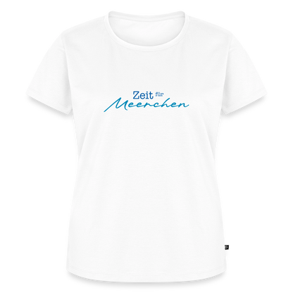 Damen Premium T-Shirt - Zeit für Meerchen - Weiß