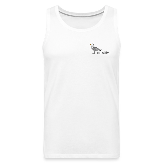 Männer Premium Tank Top - de Mööv (weiss) - Weiß