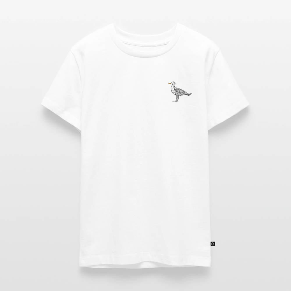 Möwe - Teenager Premium T-Shirt - Weiß
