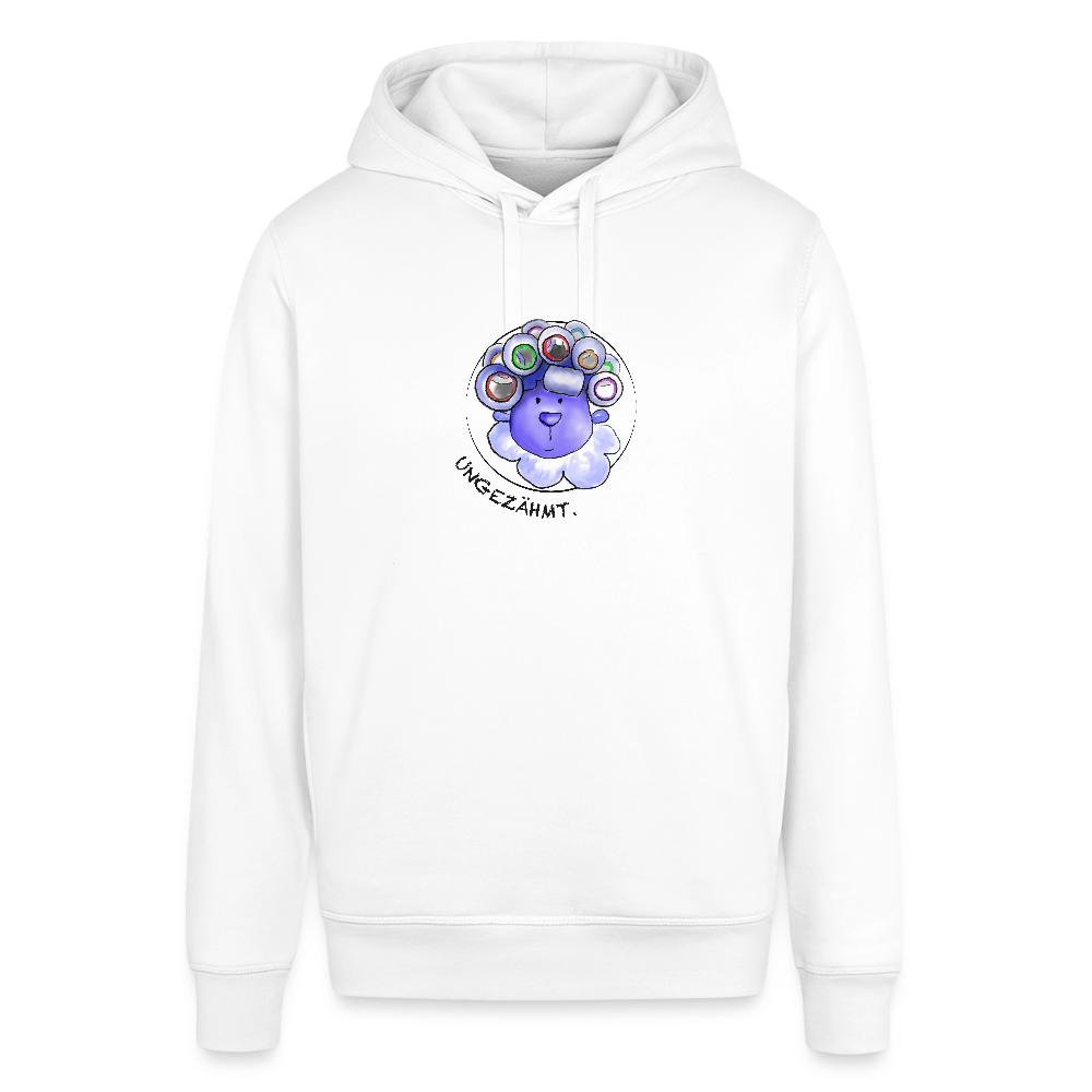 Unisex Bio-Hoodie - Schaf ungezähmt - Weiß