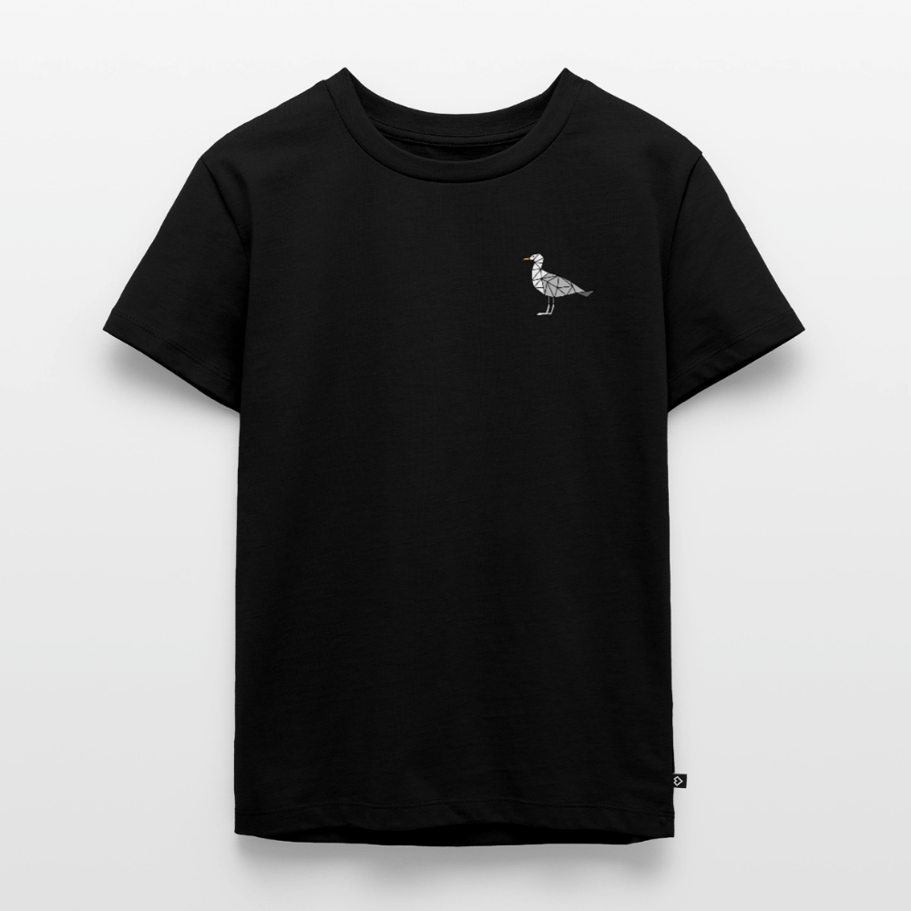 Möwe - Kinder Premium T-Shirt - Schwarz