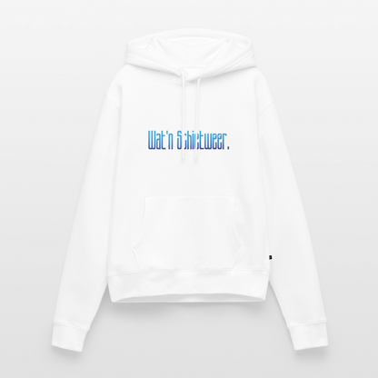 Damen Premium Hoodie - wat'n Schietweer - Weiß