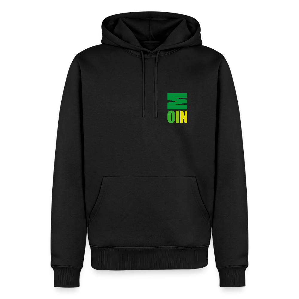 Herren Premium Hoodie - Moin - Schwarz