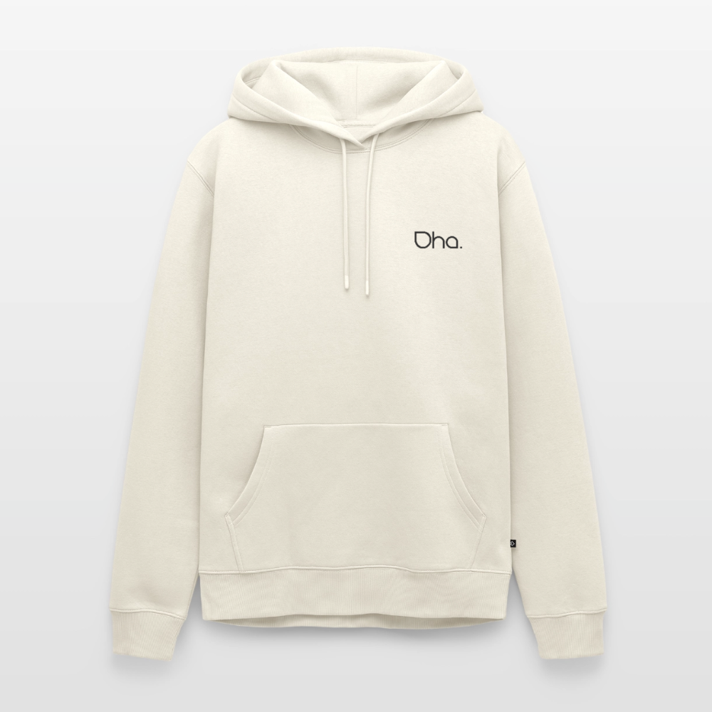Oha Herren Premium Hoodie - Naturweiß