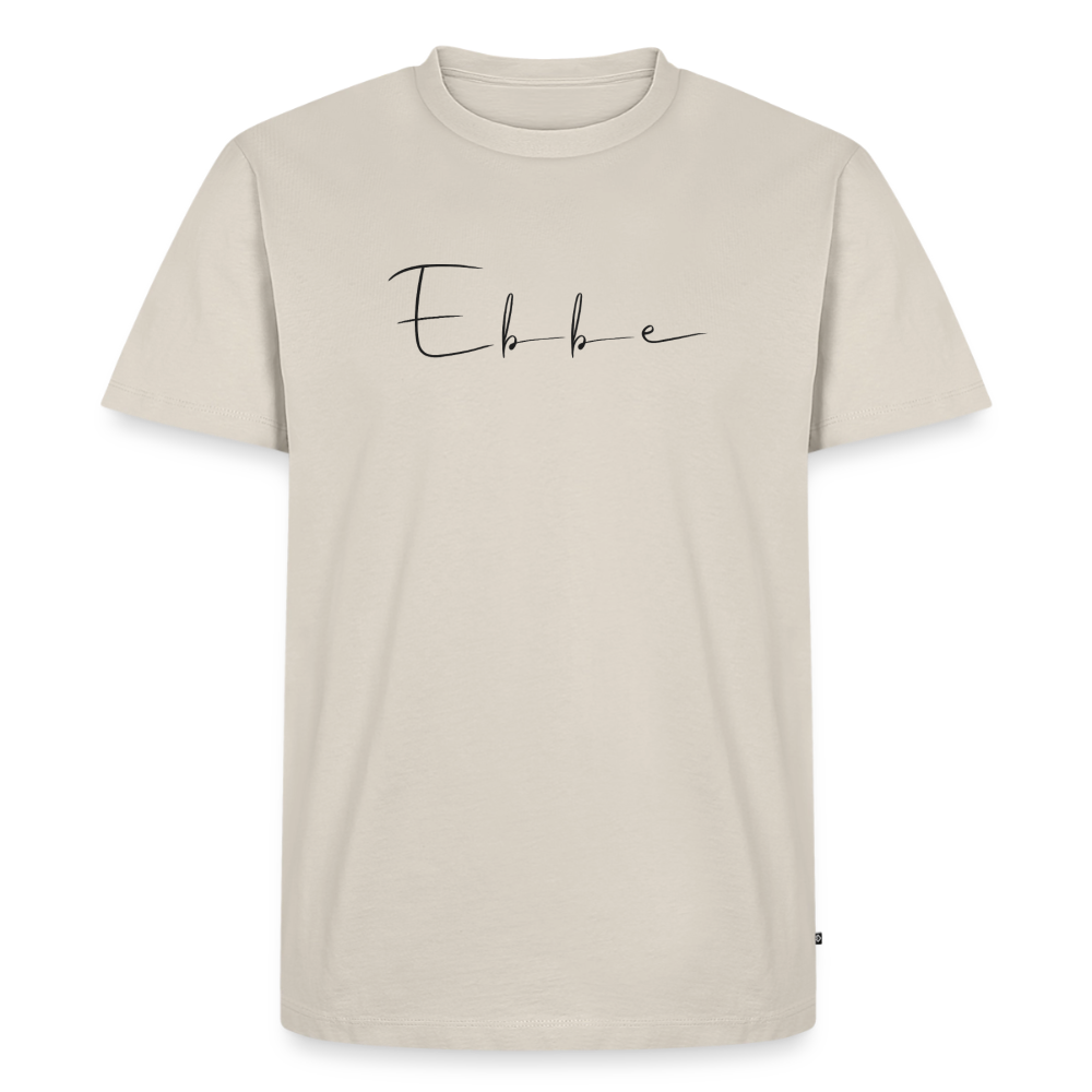 Ebbe - Herren Premium Bio T-Shirt - Beige