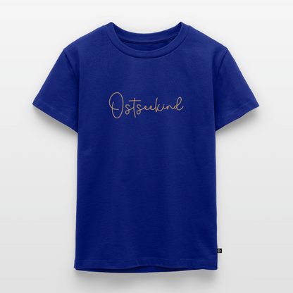 Kinder Premium T-Shirt "Ostseekind" - Royalblau