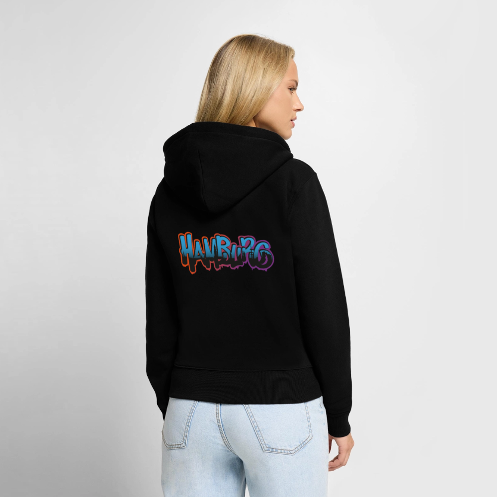 Damen Premium Kapuzenjacke - Hamburg - Schwarz