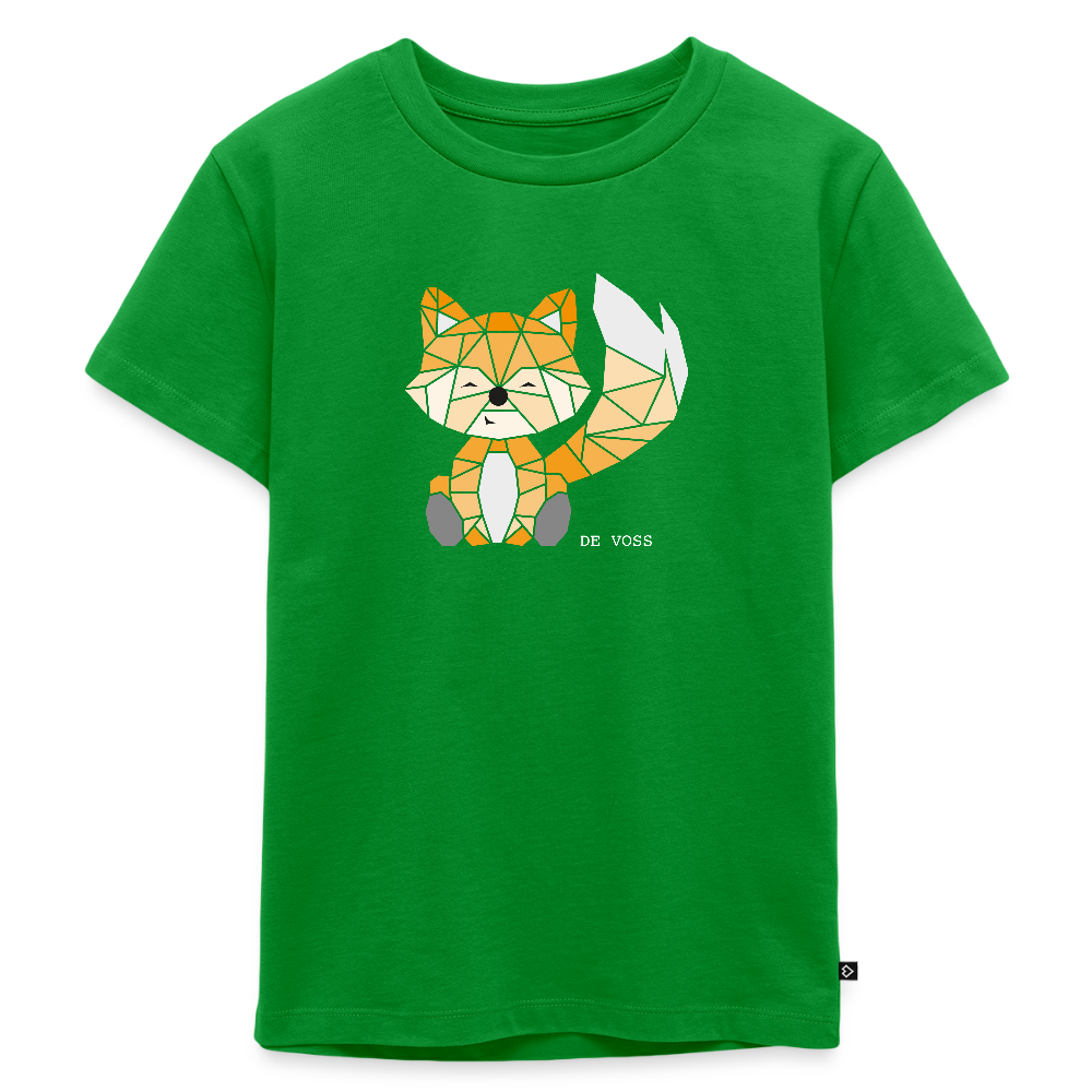 Kinder Premium T-Shirt - De Voss (weiss) - Grün