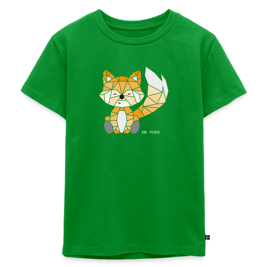 Kinder Premium T-Shirt - De Voss (weiss) - Grün